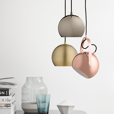 Ball Handle Pendant | Cuivre