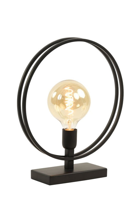 Lampe de table rudra | noir mat