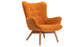 Fauteuil Twist | Orange