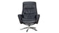 Fauteuil KOLDING cuir | PVC noir, gris, rouge