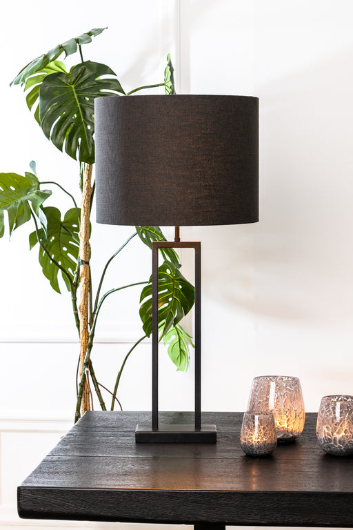 Pied de lampe SHIVA | Noir mat