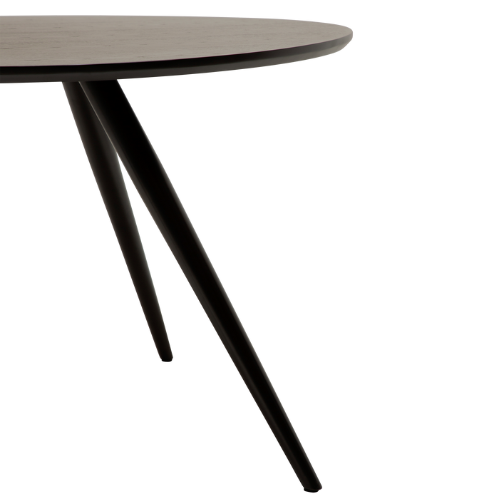 Eclipse table ronde I bois noir