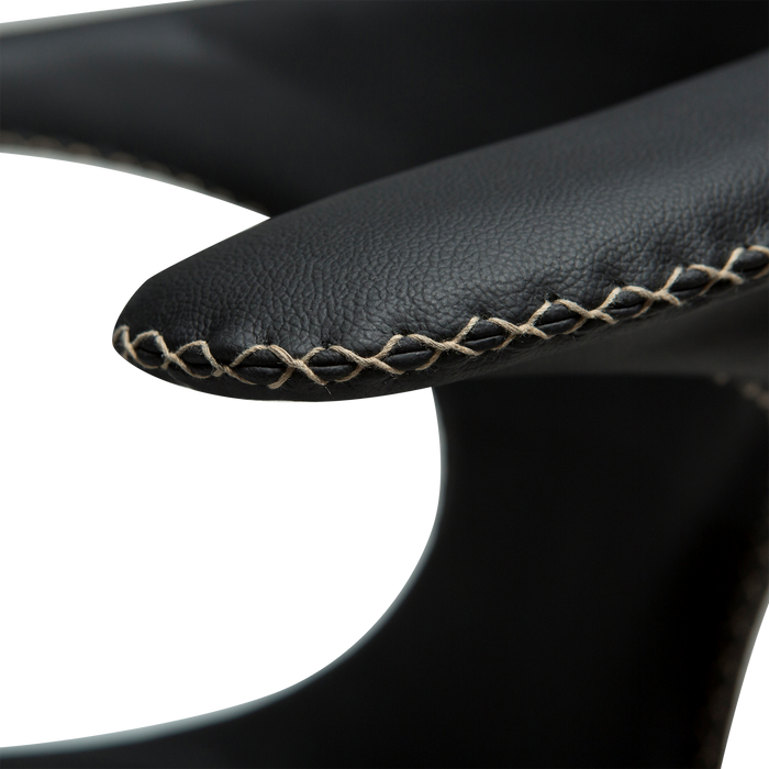 Chaise Flair I Cuir noir